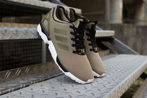 adidas flux khaki grün|goat zx flux shoes.